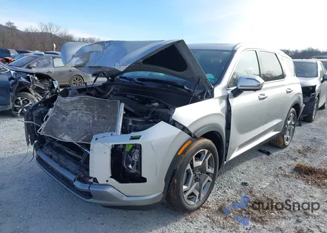 2024 Hyundai Palisade Sel from USA, damaged, VIN KM8R4DGE8RU756388